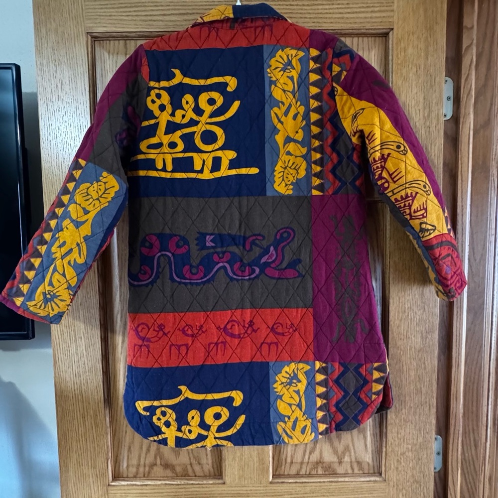 Patchwork Quilted Jacket - Multicolor - image 4